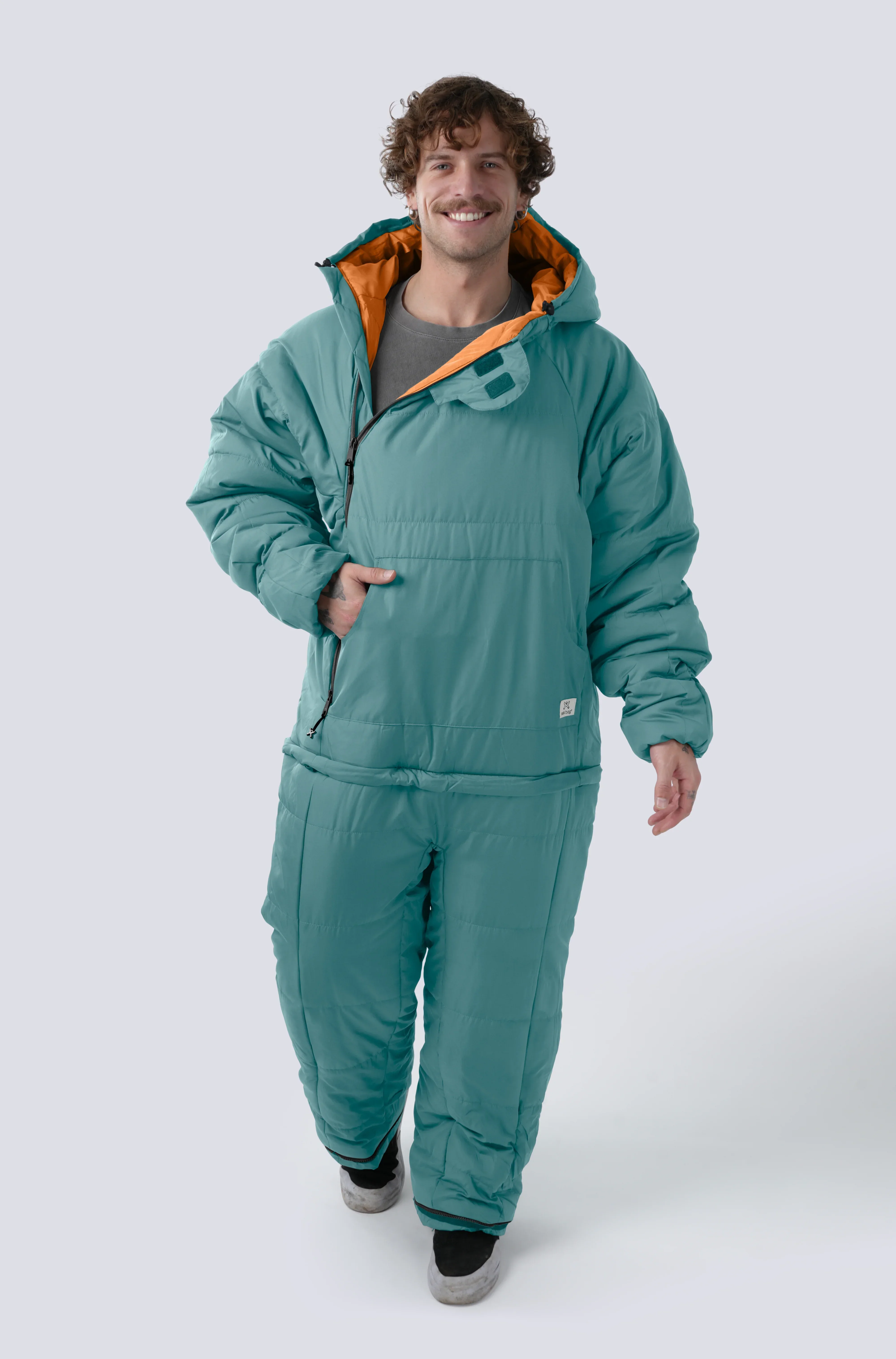 Selk'bag The Original Wearable SWYTCH Lite Teal Sleeping Bag - Image 4