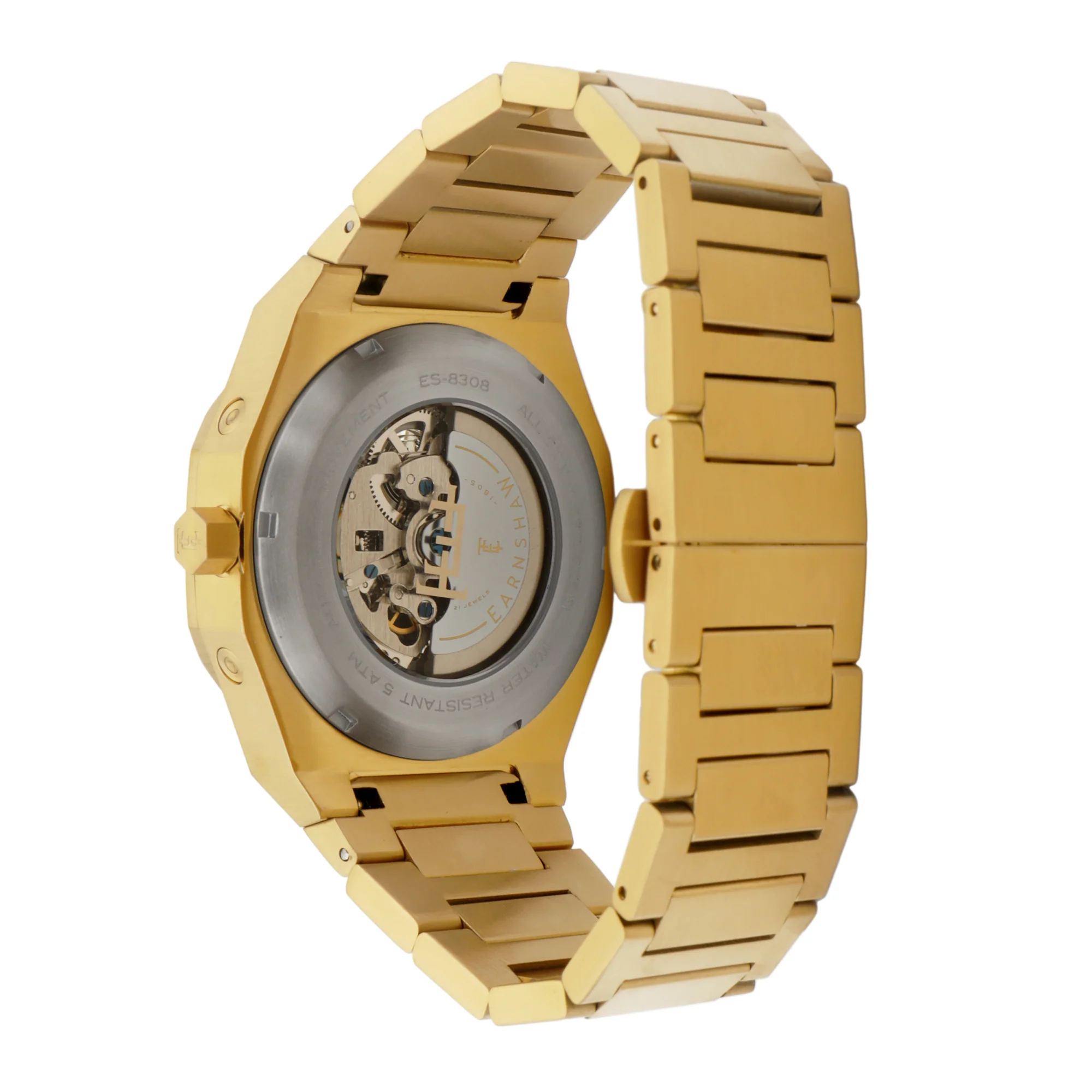 Thomas Earnshaw Men's 42mm Drake Automatic Triple Calendar Bracelet Watch - Image 11