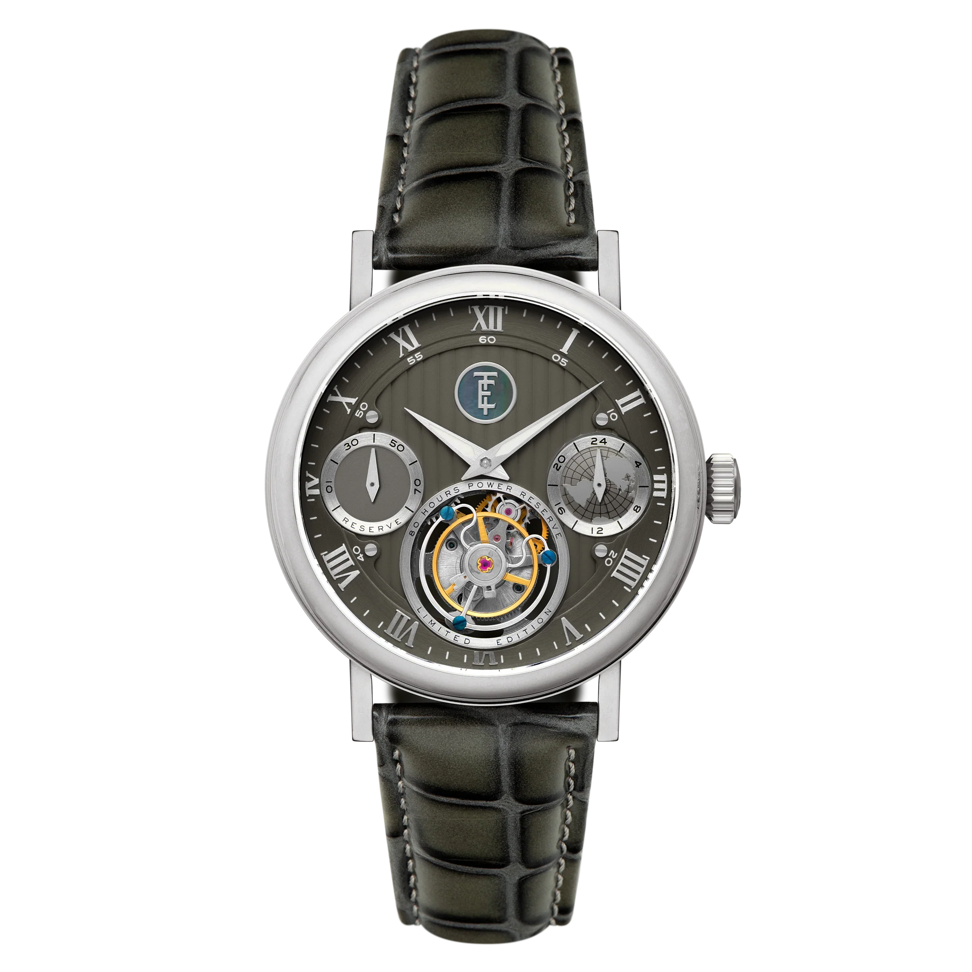 Thomas Earnshaw Men's 43mm Celestial Halley Mechanical Tourbillon Lmt Ed Watch - Image 3