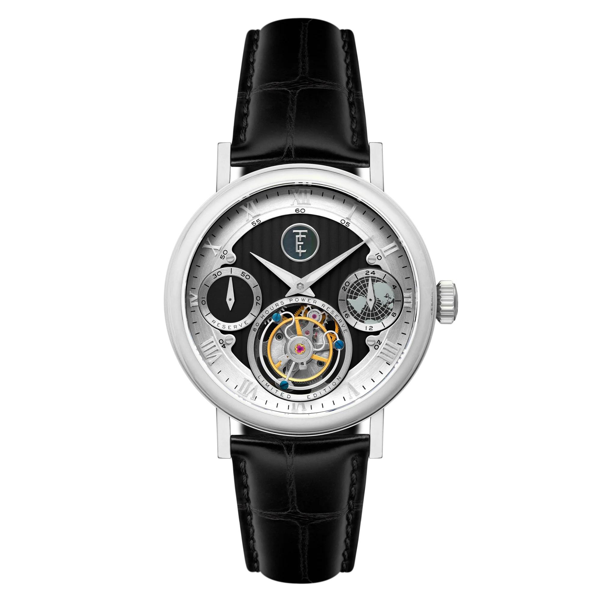 Thomas Earnshaw Men's 43mm Celestial Halley Mechanical Tourbillon Lmt Ed Watch - Image 4