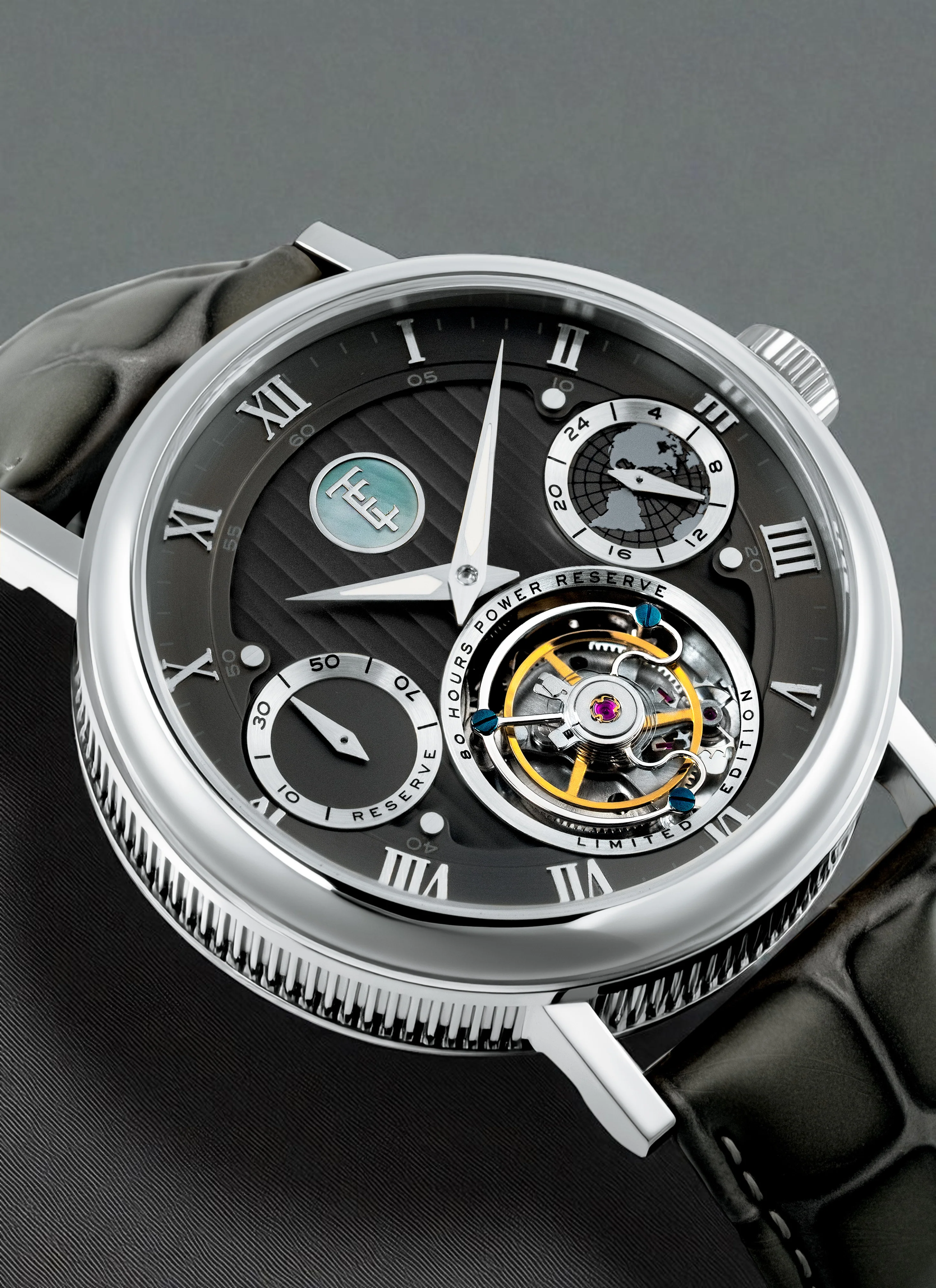 Thomas Earnshaw Men's 43mm Celestial Halley Mechanical Tourbillon Lmt Ed Watch - Image 7