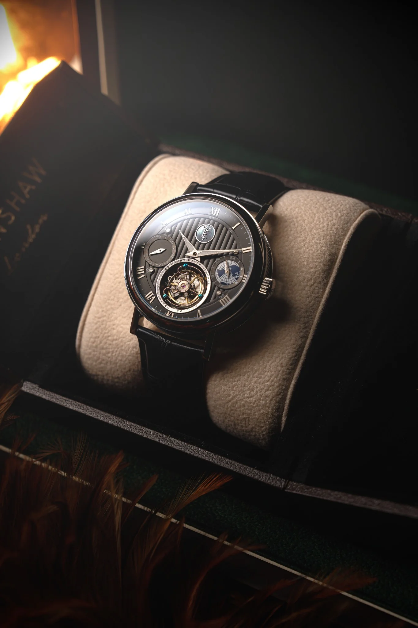 Thomas Earnshaw Men's 43mm Celestial Halley Mechanical Tourbillon Lmt Ed Watch - Image 8