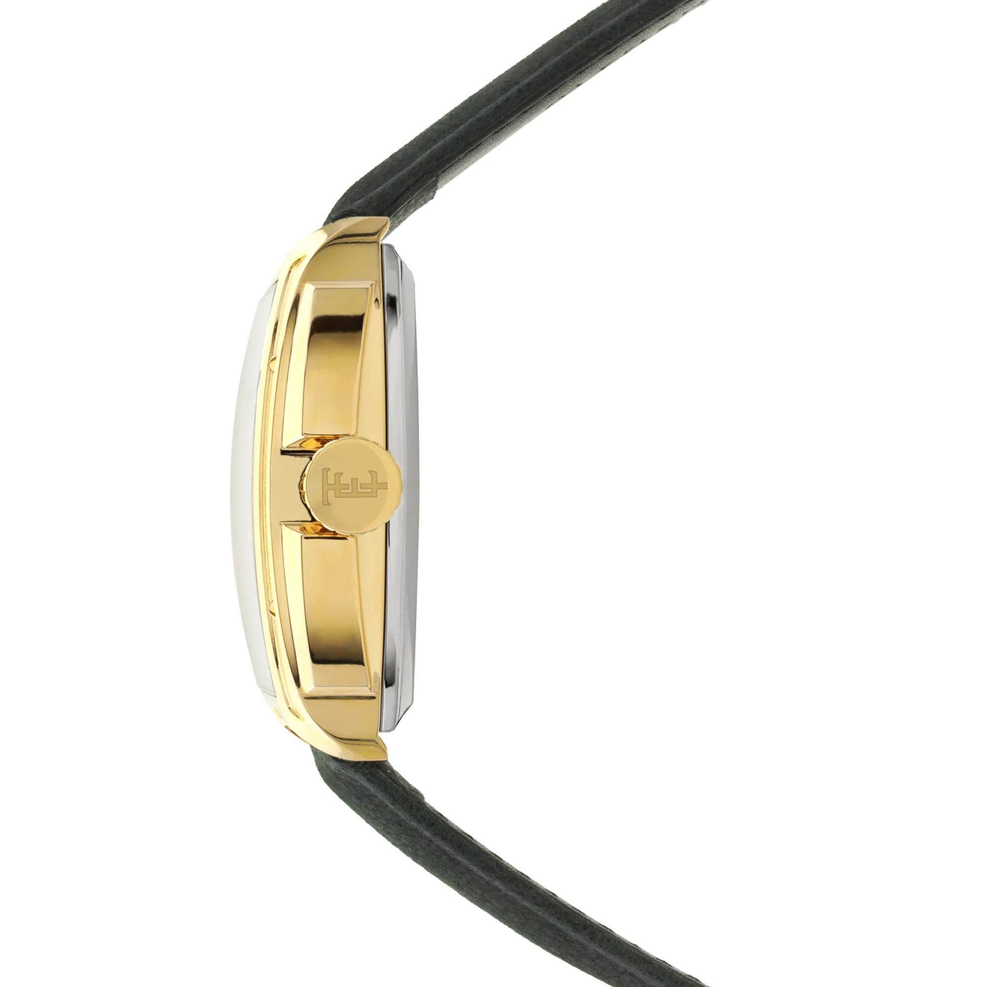 Thomas Earnshaw Men's 45mm Knightsbridge Automatic Barrel Leather Strap Watch - Image 6