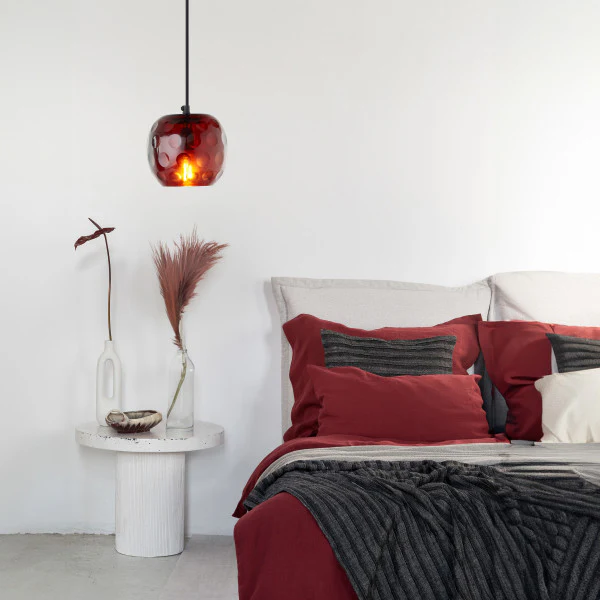 Tiffany Style Lighting 6" Hilary Retro Handblown Glass Globe Shade Pendant - Image 7