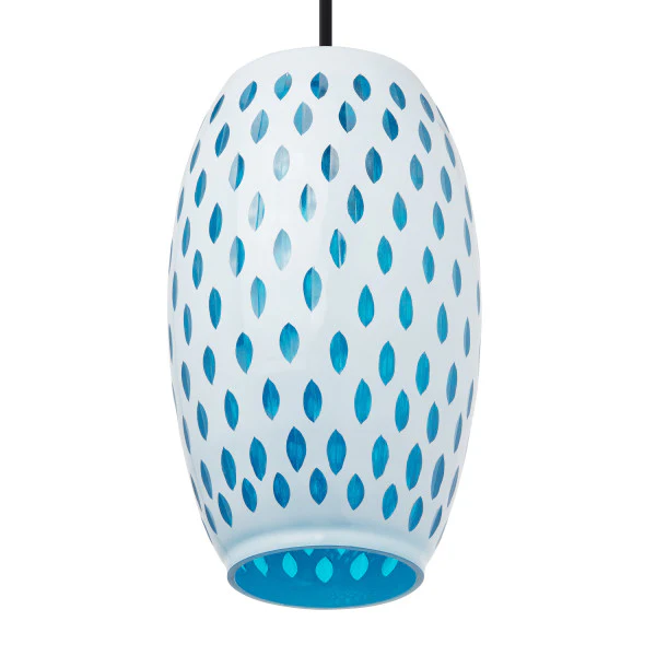 Tiffany-Style Lighting 6" Mira Glam Glass Globe Shade Pendant - Image 10