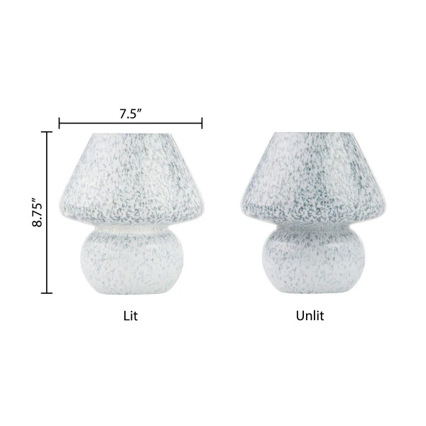 Tiffany-Style Lighting 8.75" Celeste Mushroom Accent Lamp - Image 7