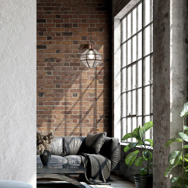 Tiffany-Style Lighting 9" Bettany Bohemian Clear Globe Shade Pendant Light - Image 6