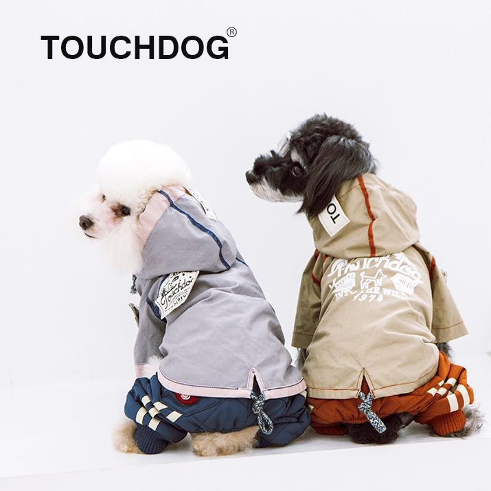 Touchdog 'Cloudburst' Reversible & Waterproof Dog Raincoat - Image 11