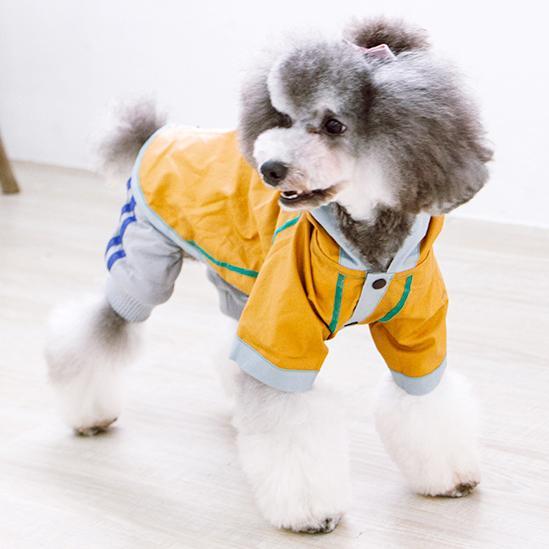 Touchdog 'Cloudburst' Reversible & Waterproof Dog Raincoat - Image 13