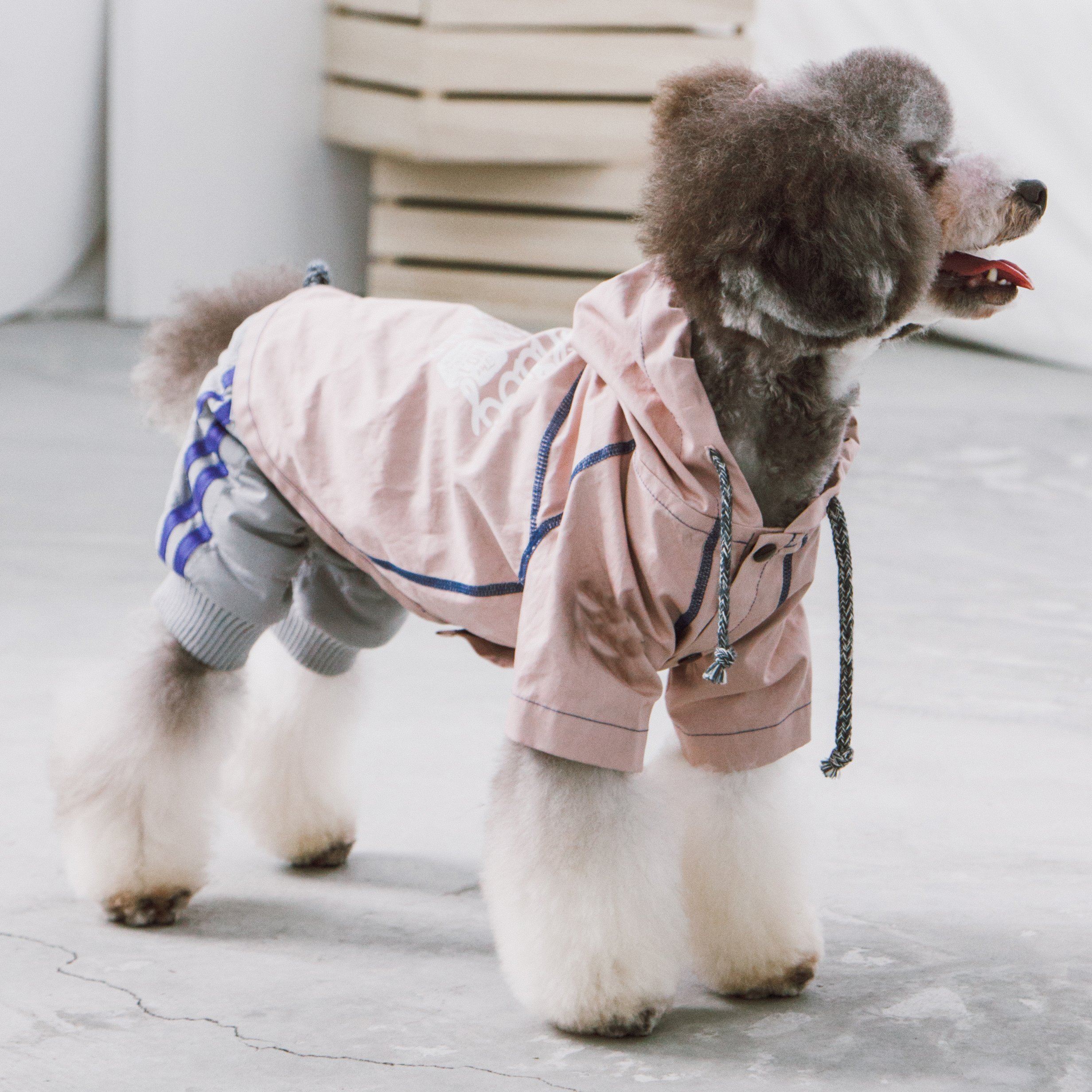 Touchdog 'Cloudburst' Reversible & Waterproof Dog Raincoat - Image 14