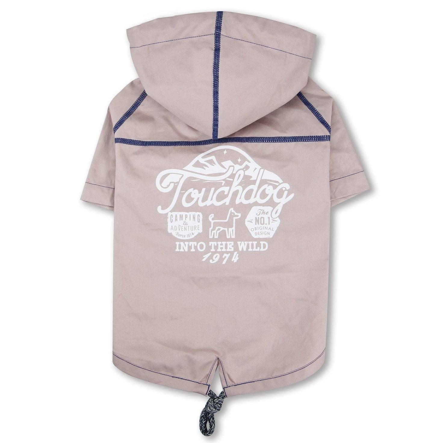 Touchdog 'Cloudburst' Reversible & Waterproof Dog Raincoat - Image 3