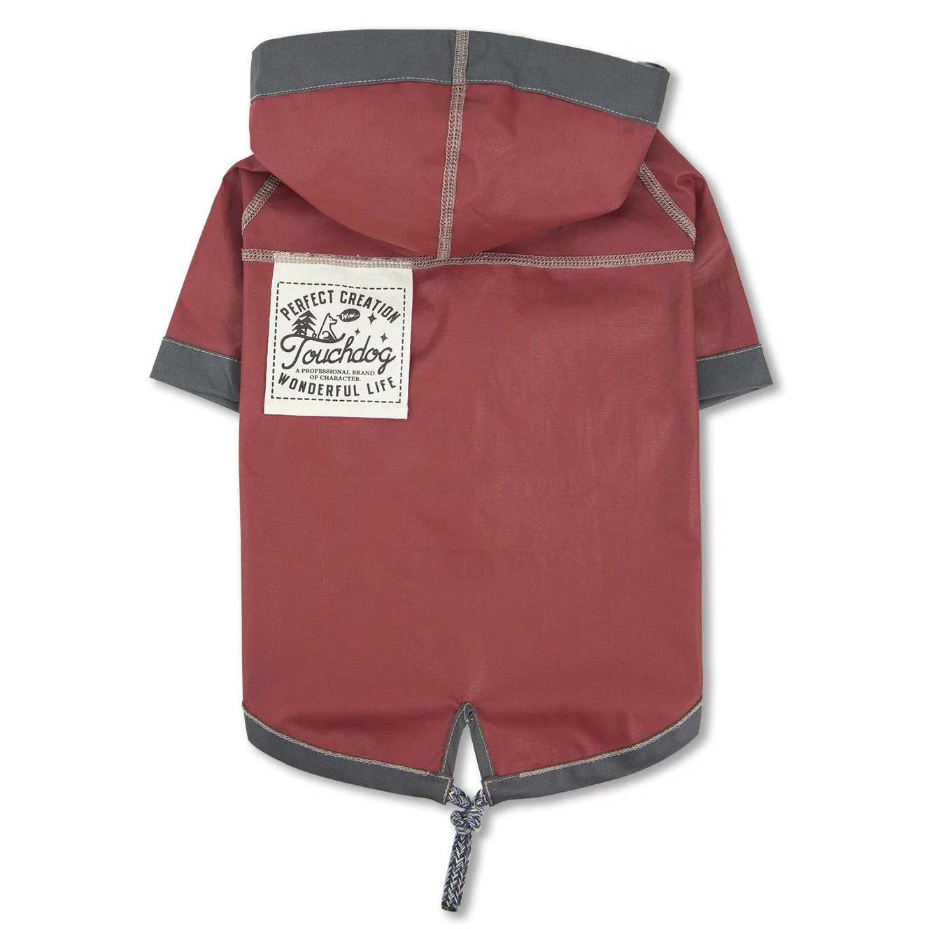 Touchdog 'Cloudburst' Reversible & Waterproof Dog Raincoat - Image 6
