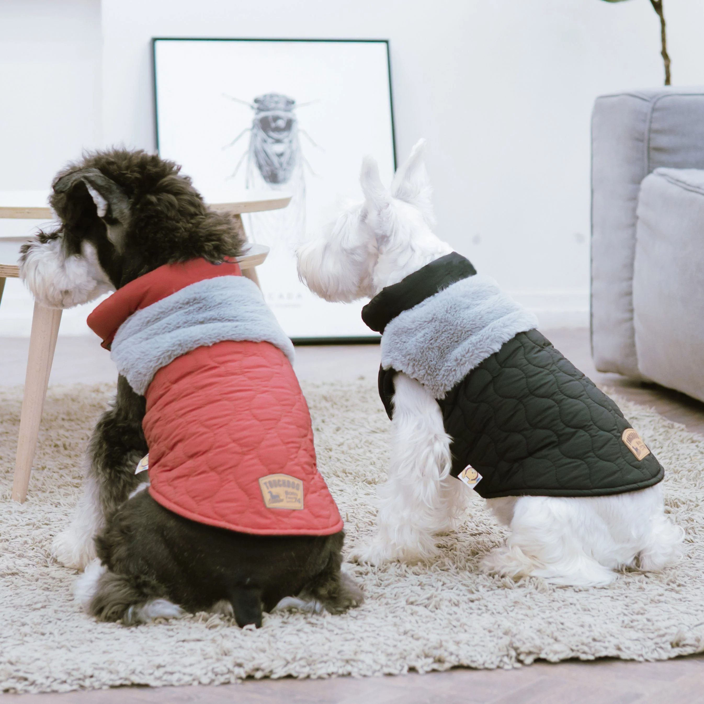 Touchdog 'Furrost-Bite' Fur & Fleece Dog Jacket - Image 8