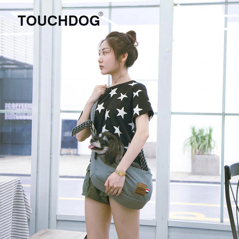 Touchdog 'Toga Bark' Over-The-Shoulder Hands-Free Pet Carrier - Image 6