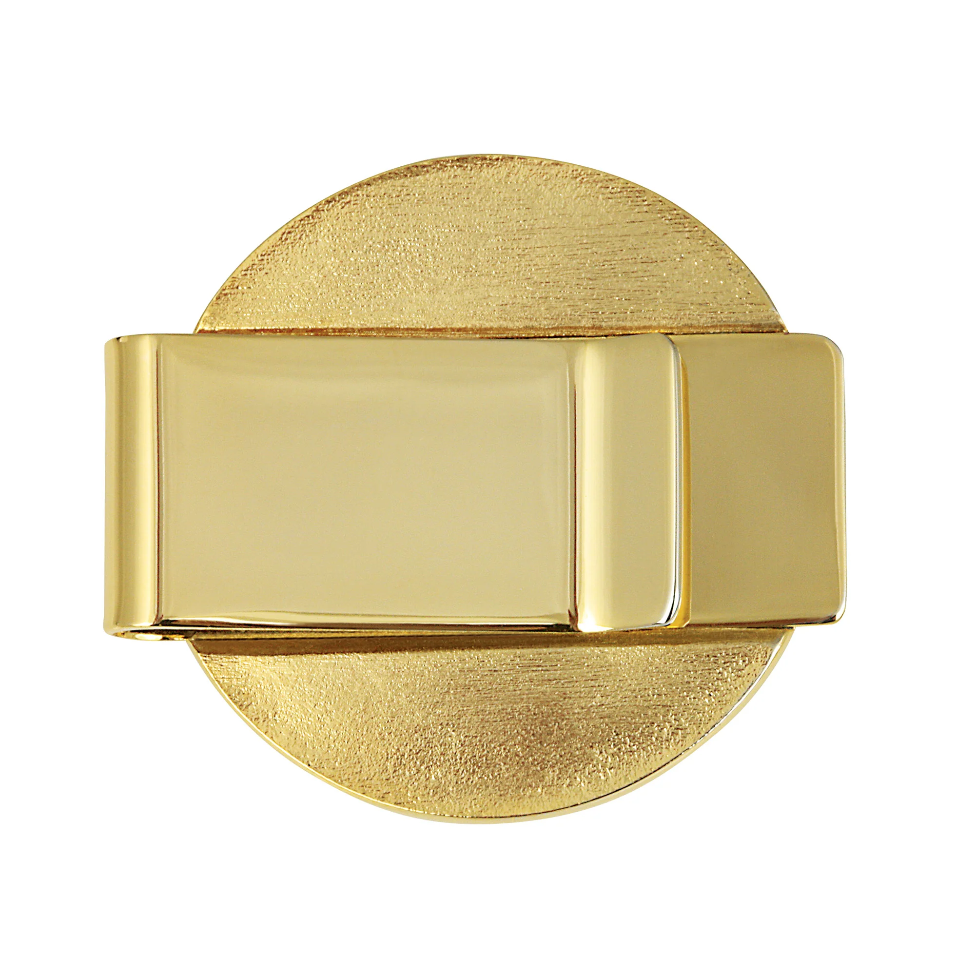 Tribute To $20 1933 Saint Gaudens Double Eagle Gold Coin Goldtone Money Clip - Image 2