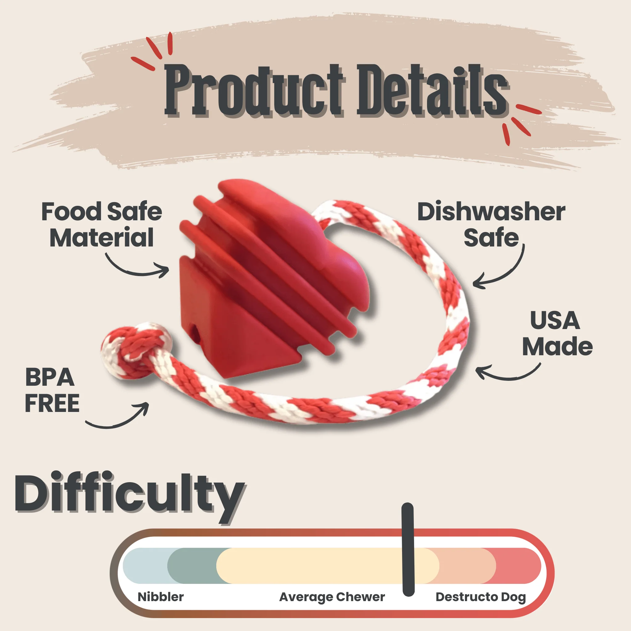 Farm To Pet Choice of Dog Tug Toy - Image 6