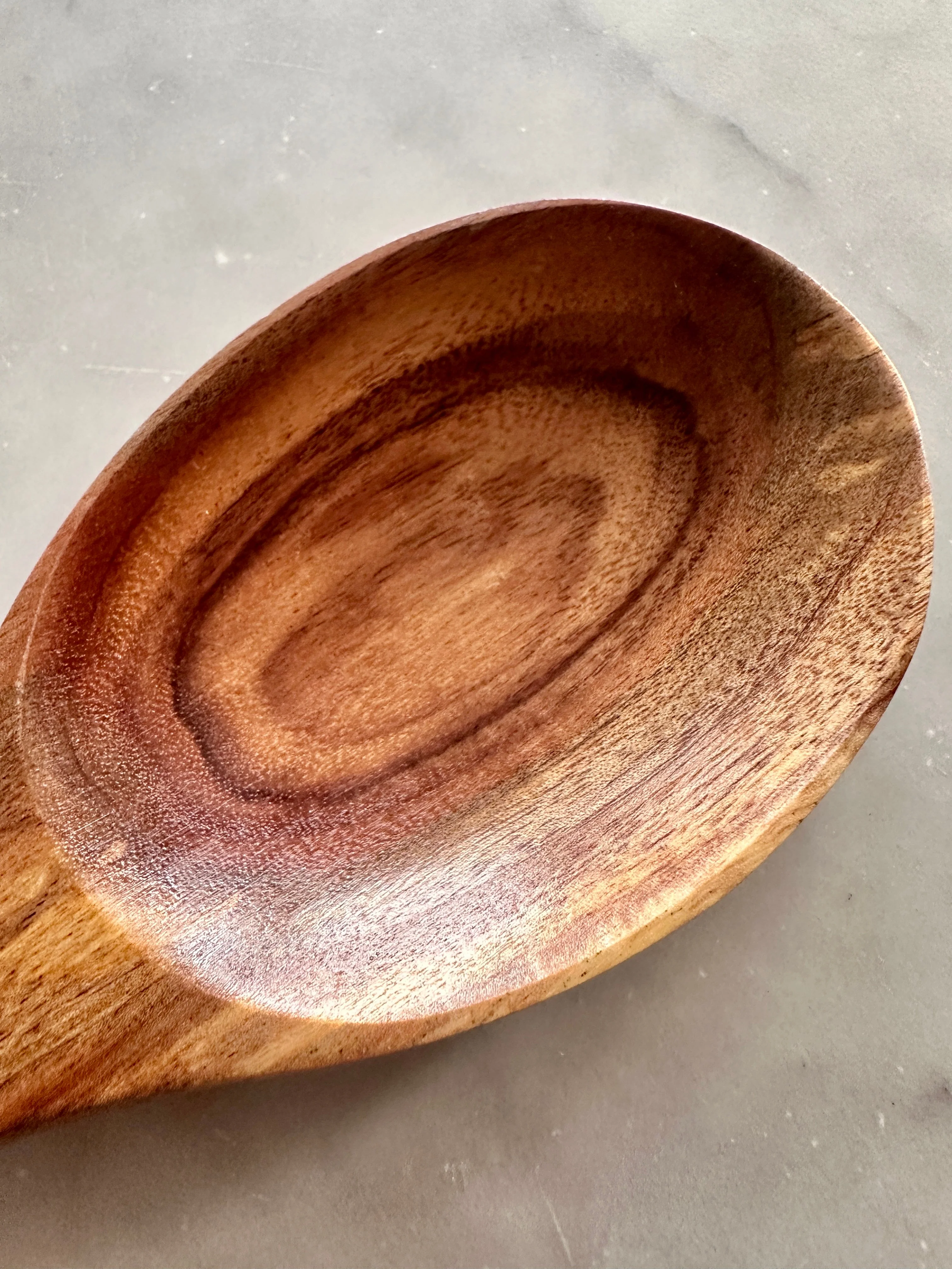Busa Designs Tulum Teak Wooden Salad 3 Piece Serving Set - Image 4