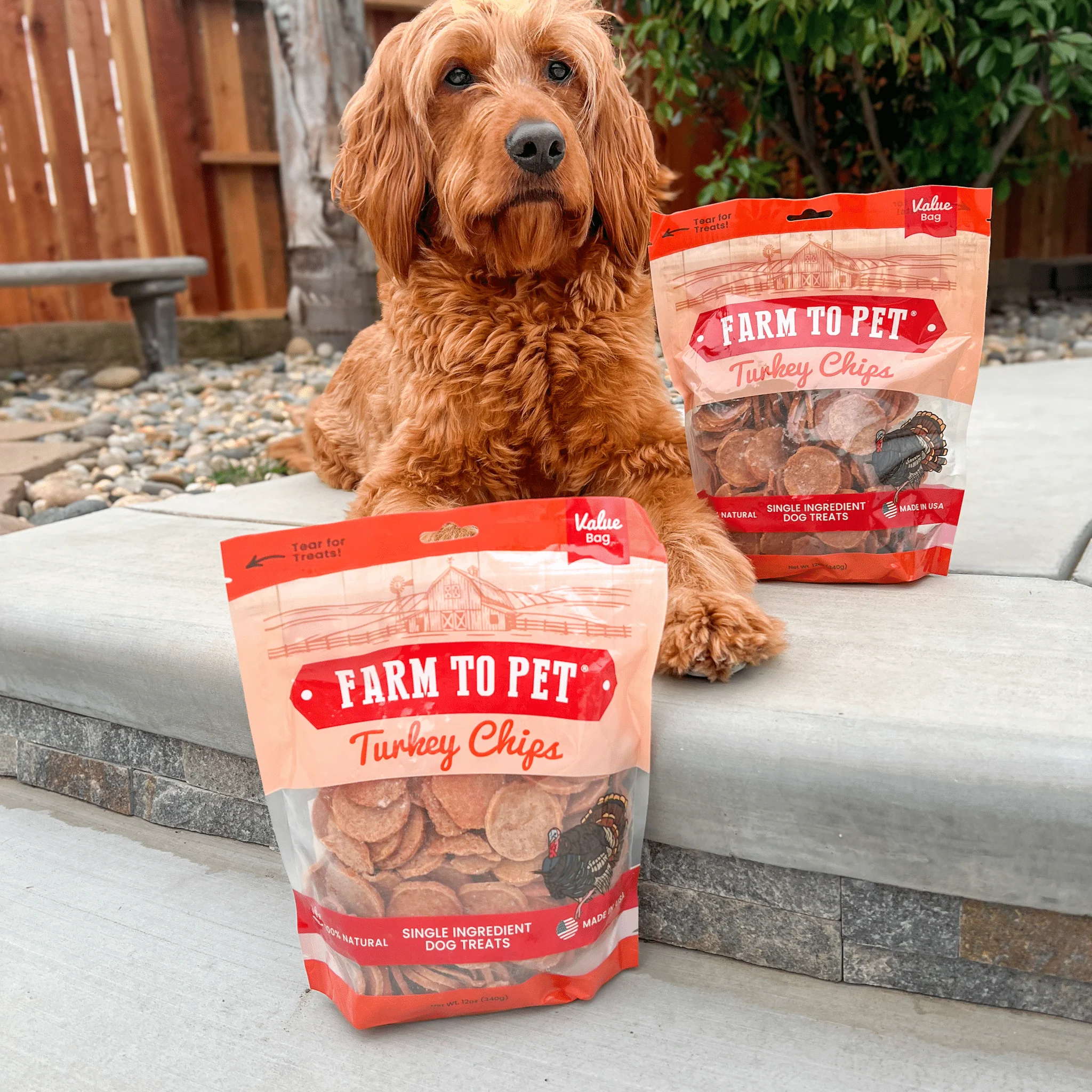 Farm To Pet All-Natural Single-Ingredient Turkey Chips Dog Treats - Image 10