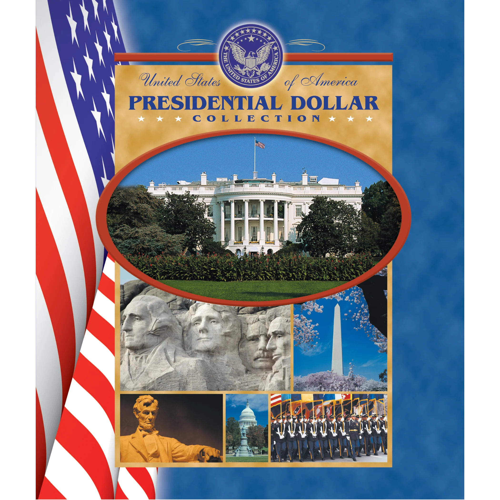 United States Presidential Dollar Collectible Album Coin Holder - Image 2