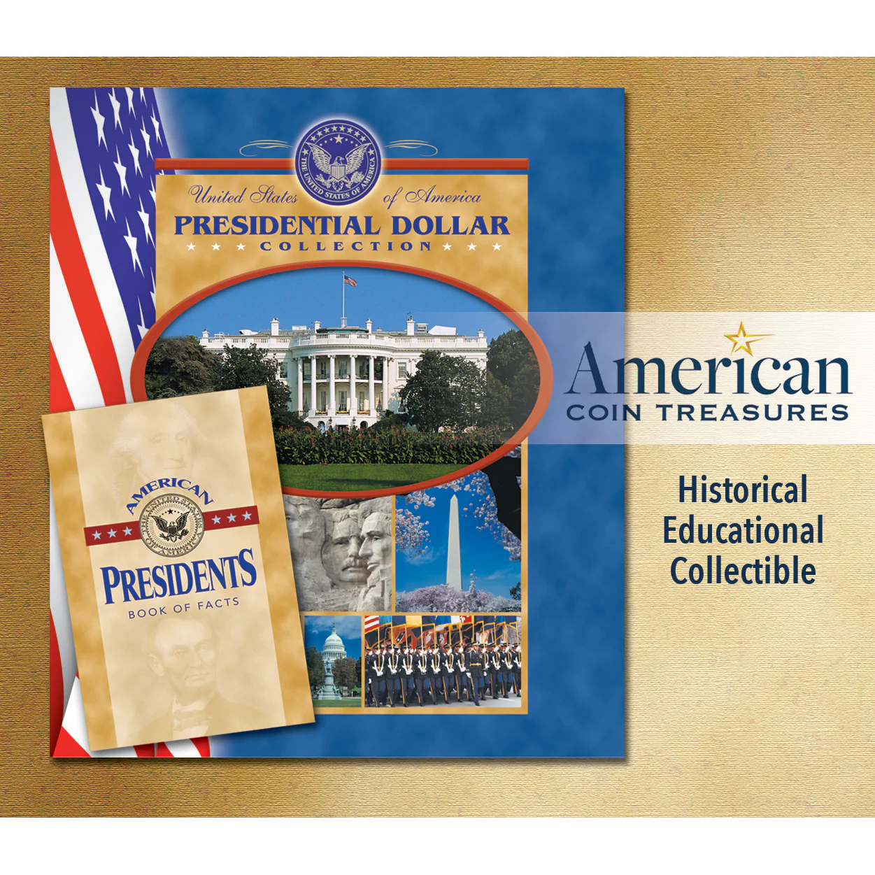 United States Presidential Dollar Collectible Album Coin Holder - Image 7
