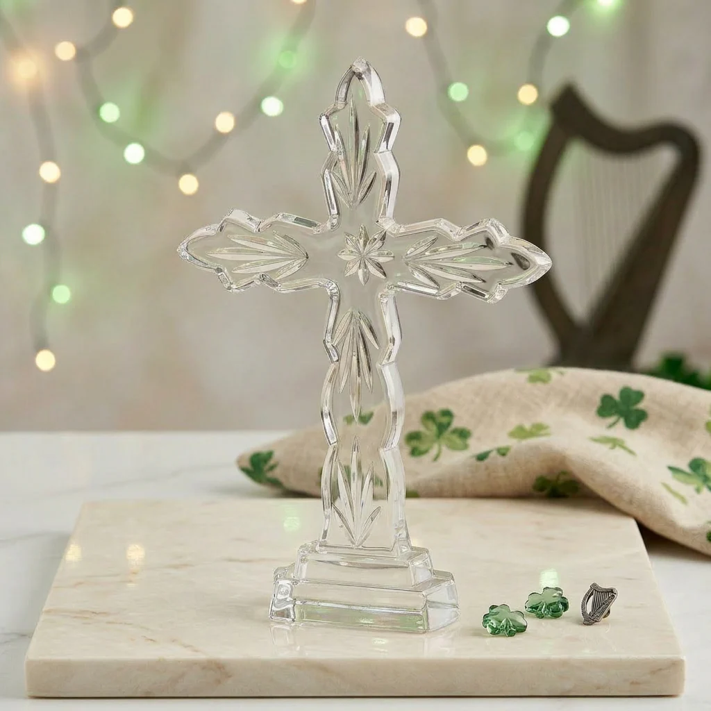Waterford Crystal 5.5" Spirituality Cross - Image 2