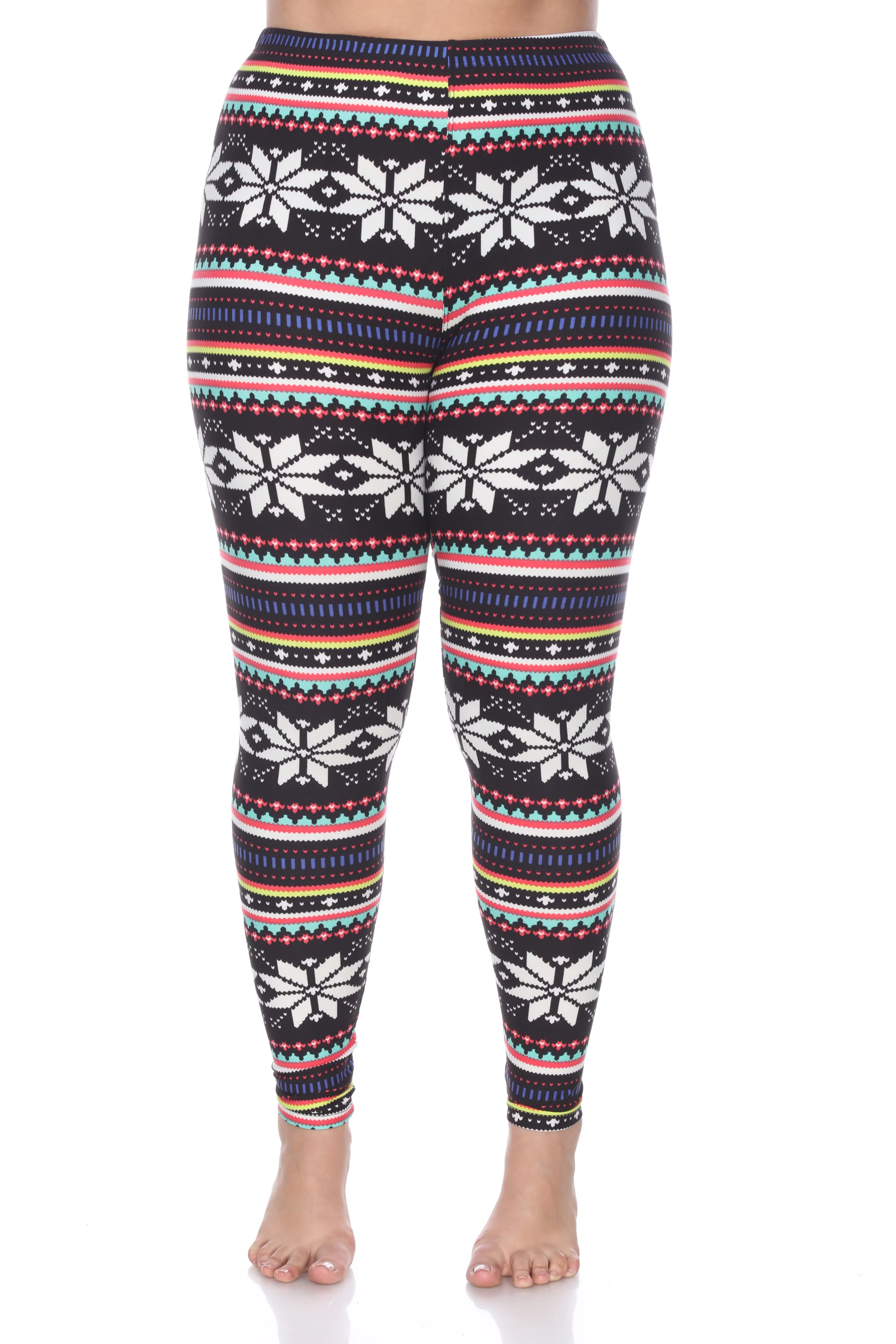 White Mark Women's Printed Leggings - Image 11