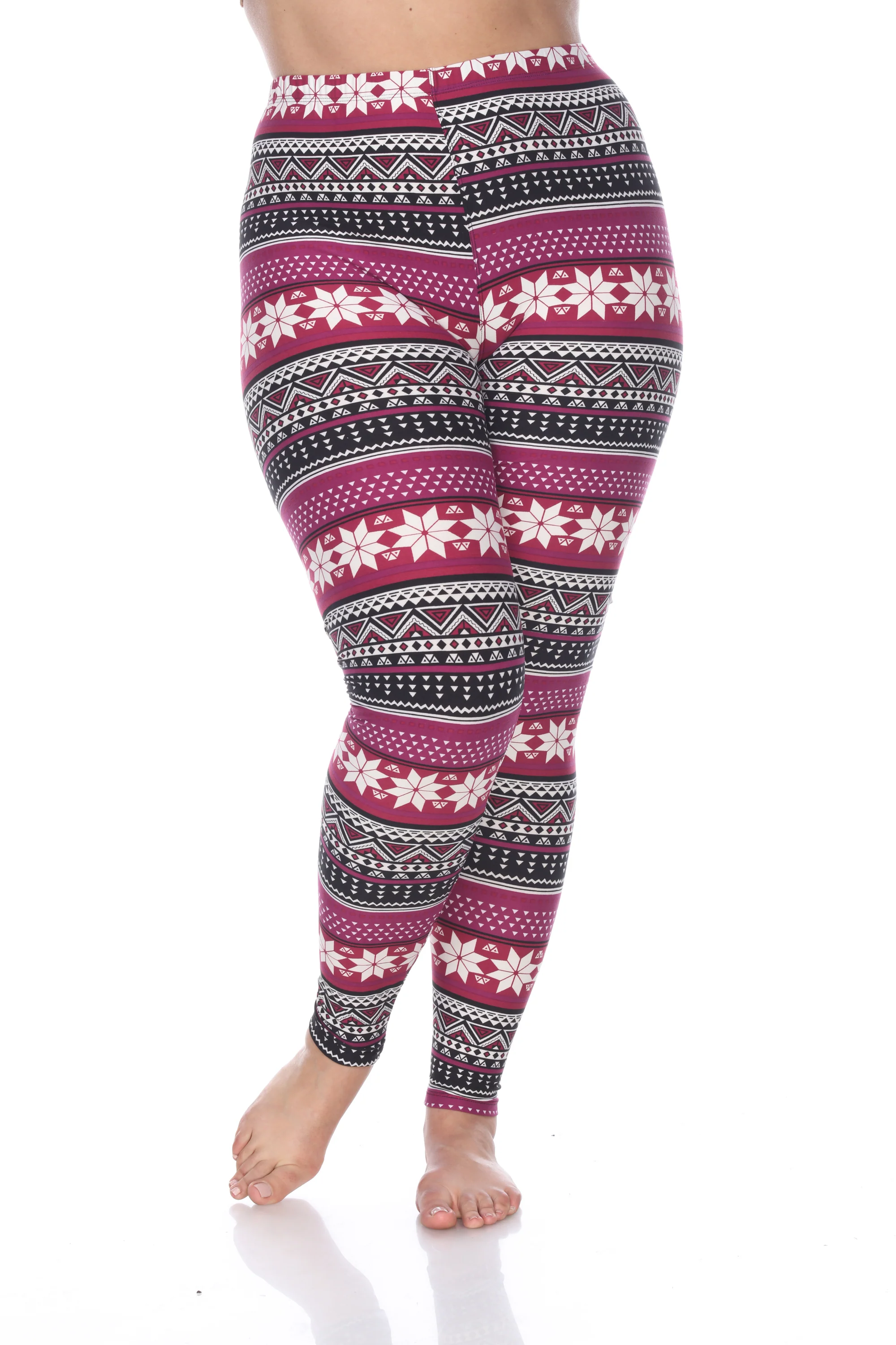 White Mark Women's Printed Leggings - Image 14