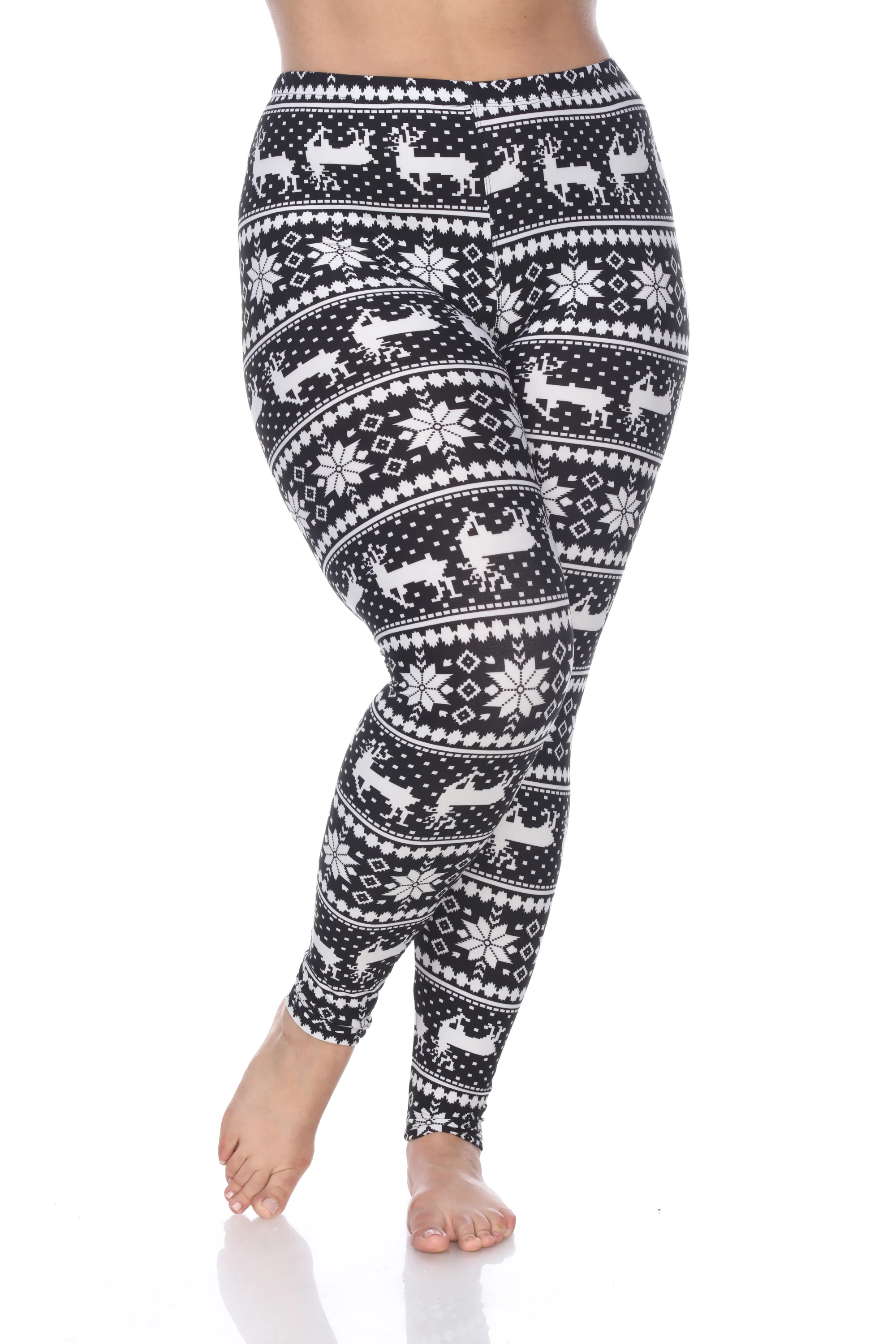 White Mark Women's Printed Leggings - Image 16