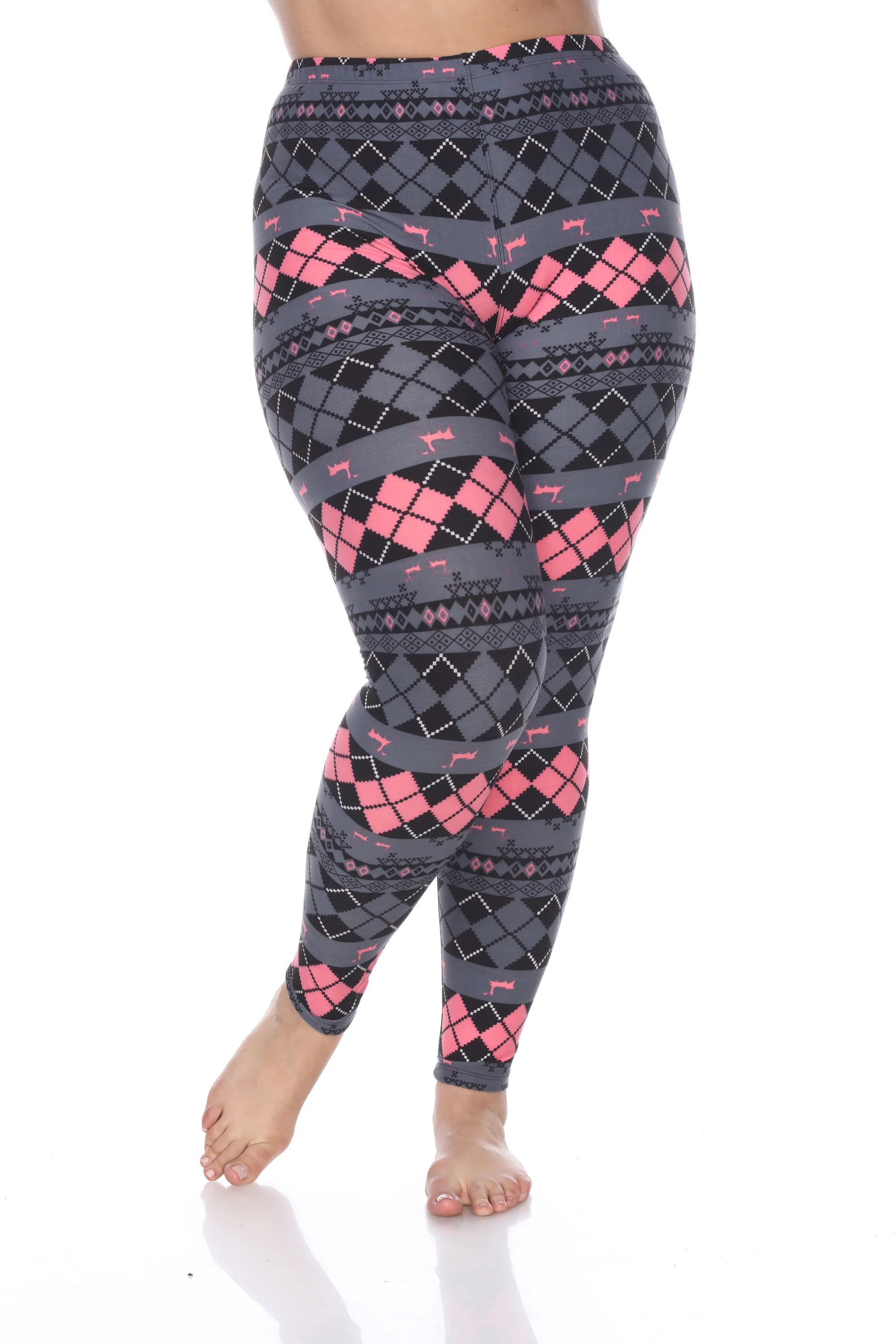 White Mark Women's Printed Leggings - Image 18