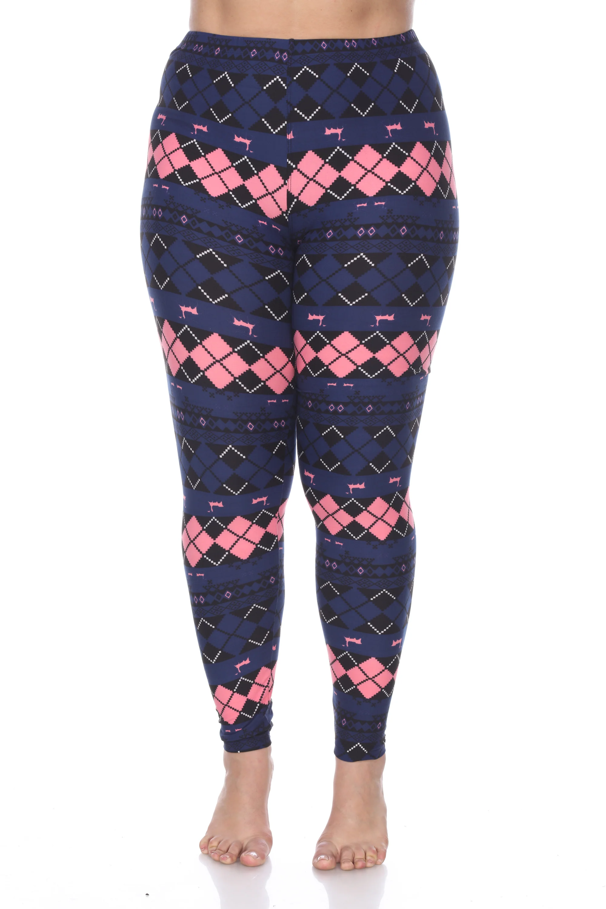 White Mark Women's Printed Leggings - Image 19