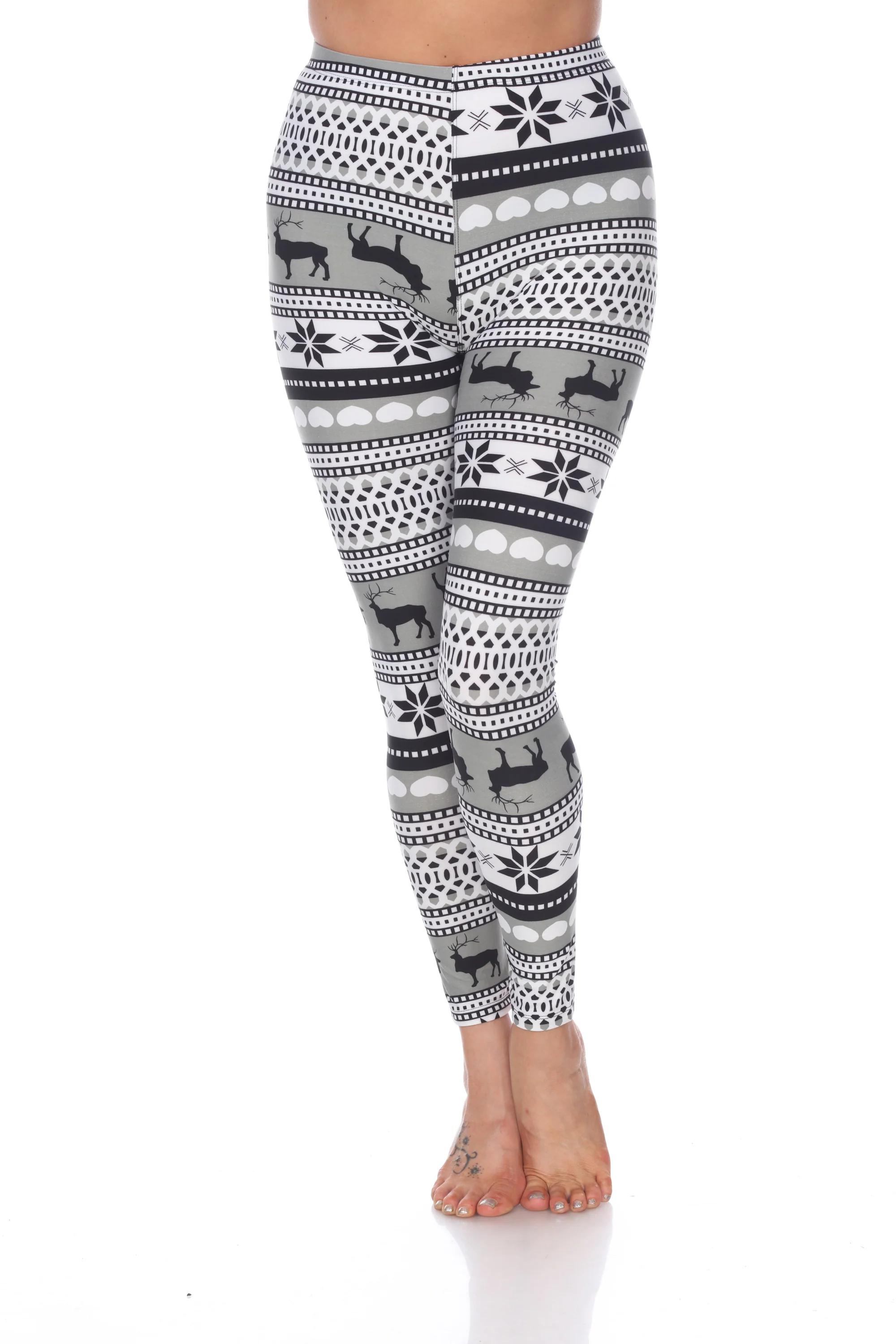 White Mark Women's Printed Leggings - Image 20