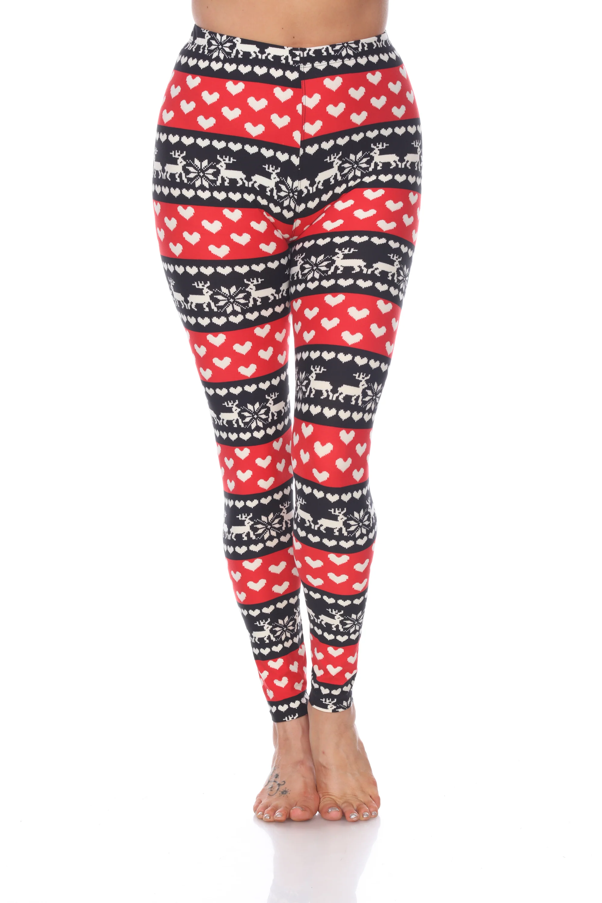 White Mark Women's Printed Leggings - Image 21