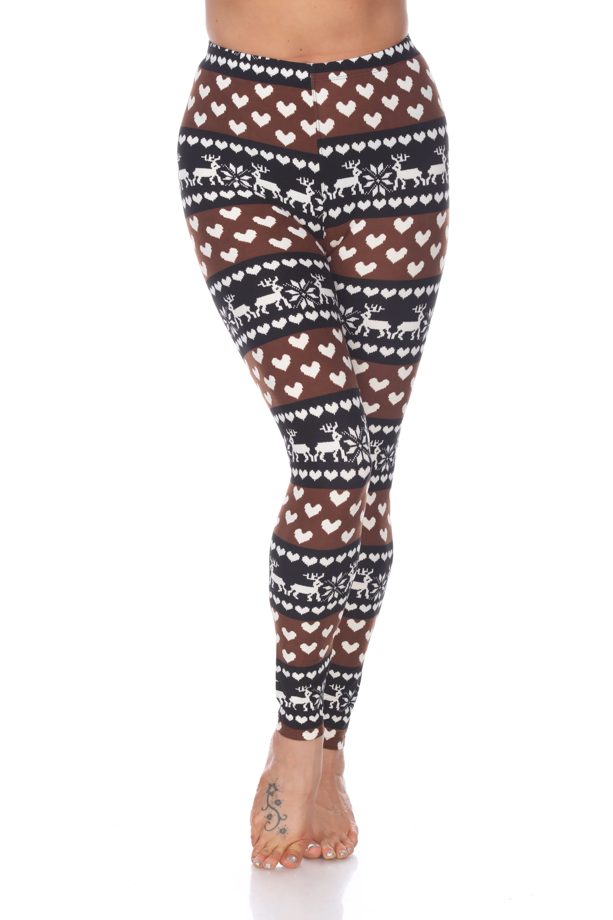 White Mark Women's Printed Leggings - Image 22