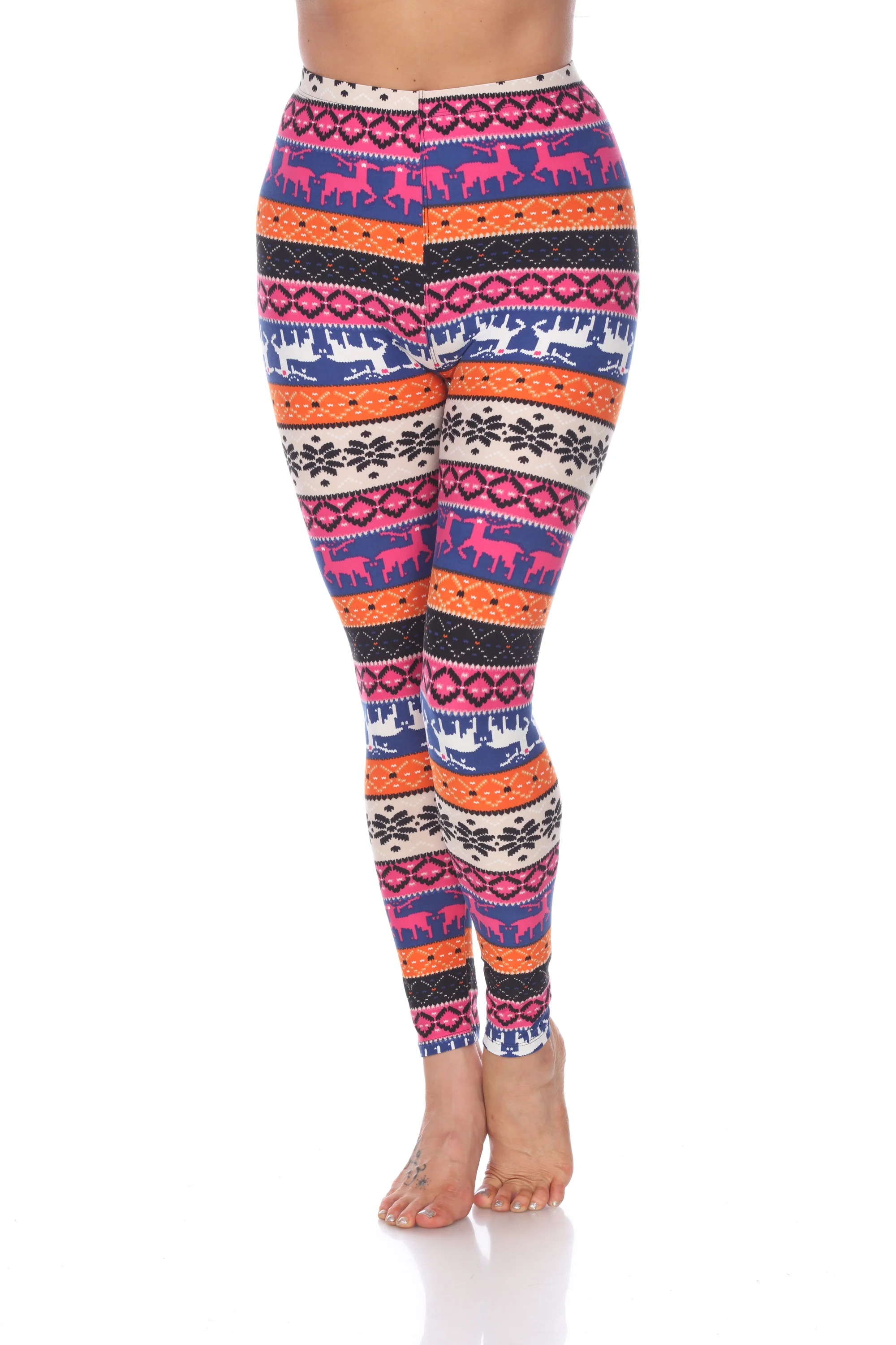 White Mark Women's Printed Leggings - Image 27