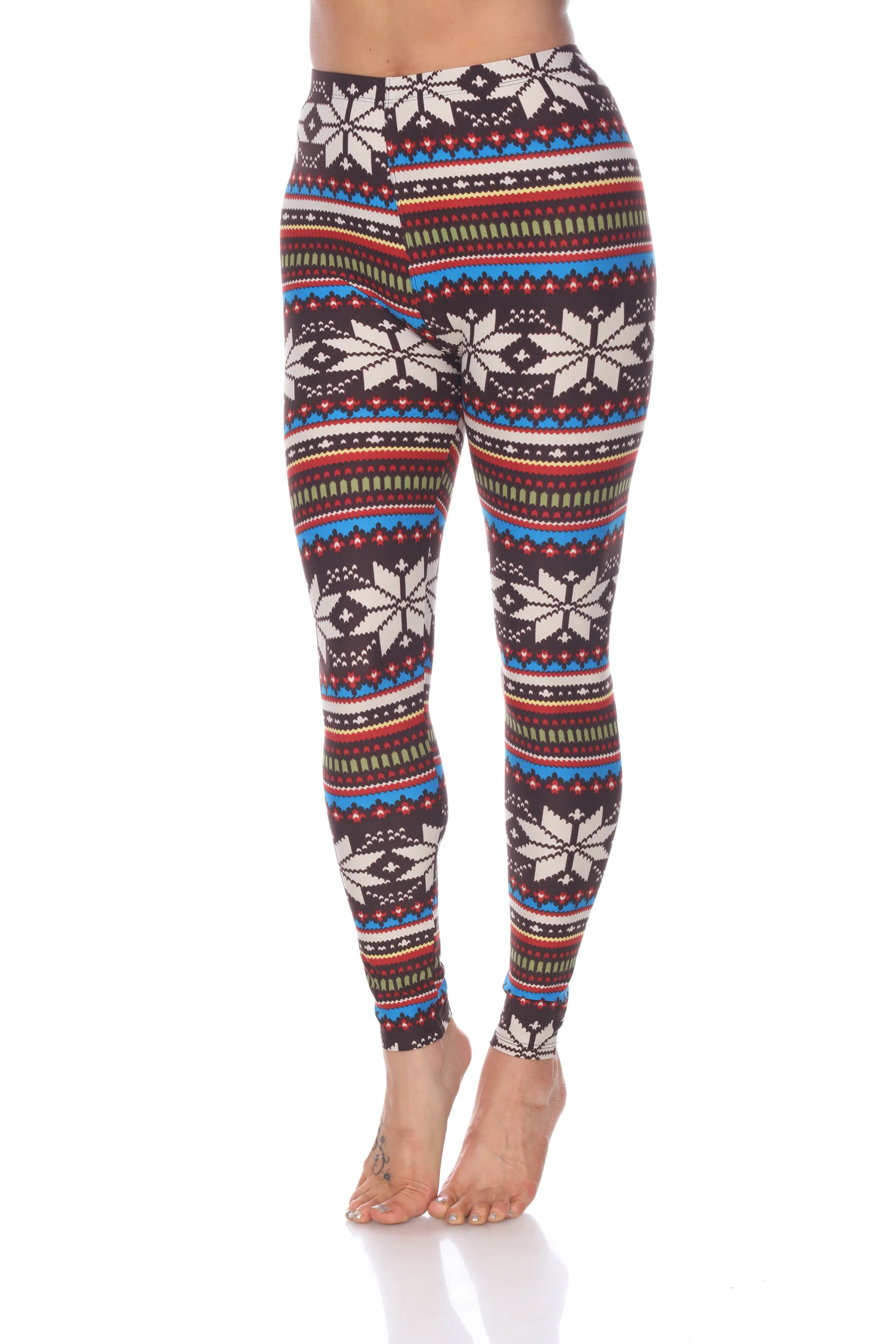 White Mark Women's Printed Leggings - Image 29