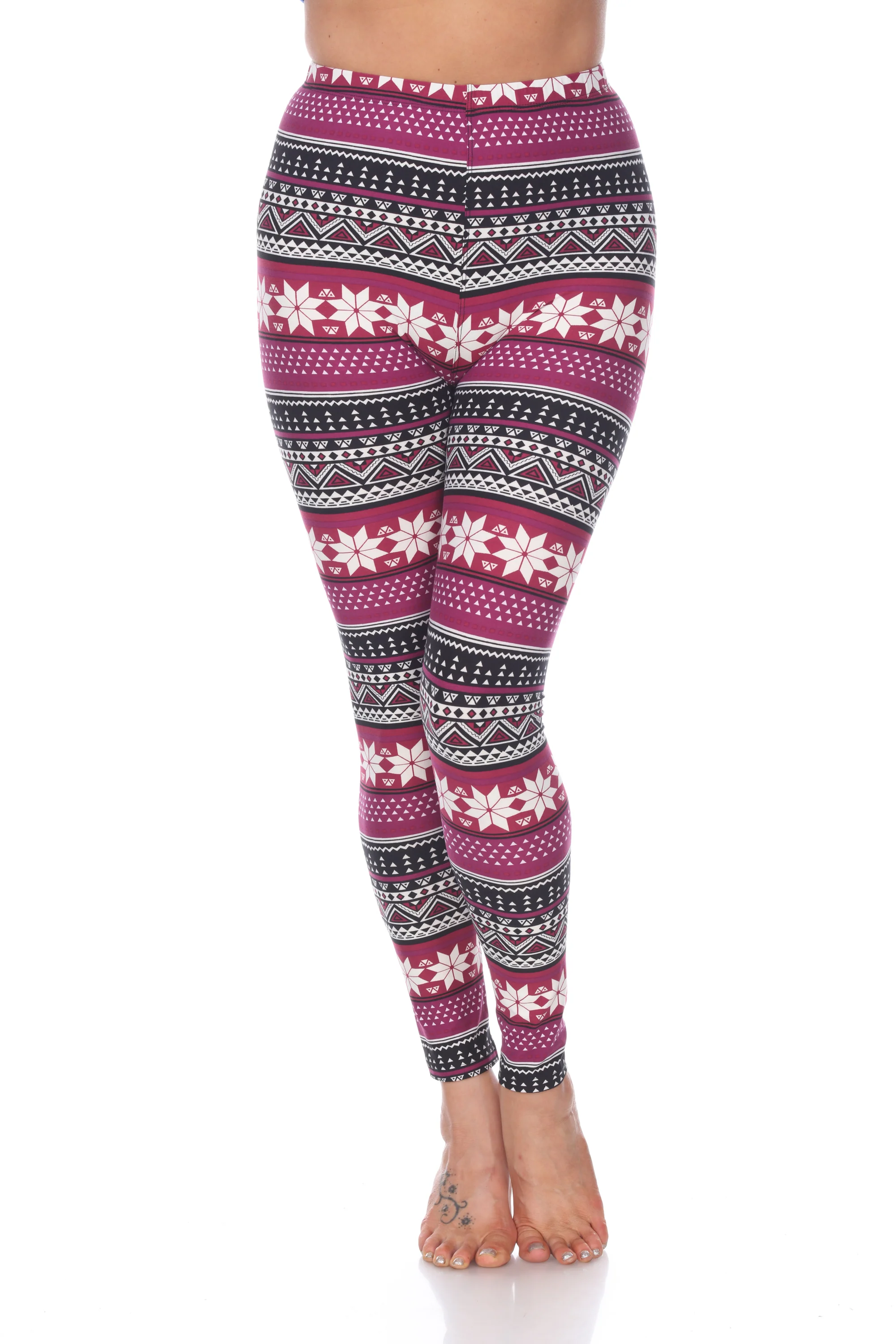 White Mark Women's Printed Leggings - Image 33