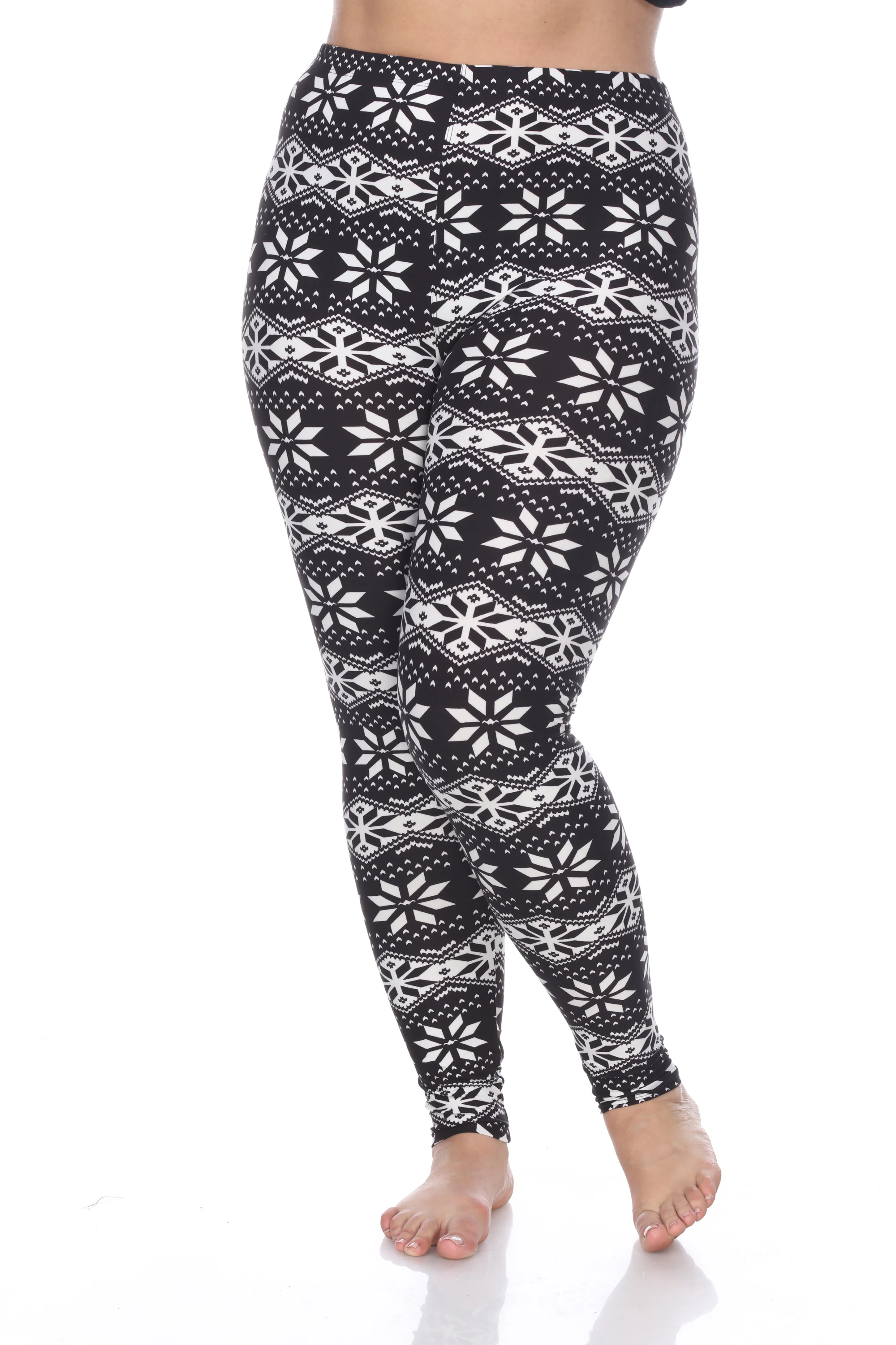 White Mark Women's Printed Leggings - Image 7