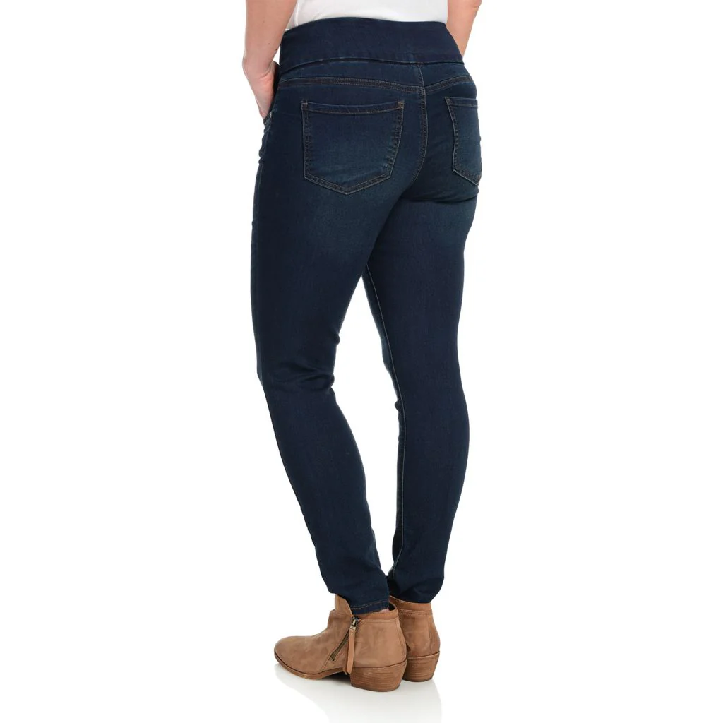 Christopher & Banks Wide Waistband Pull-on Jean Leggings - Image 2