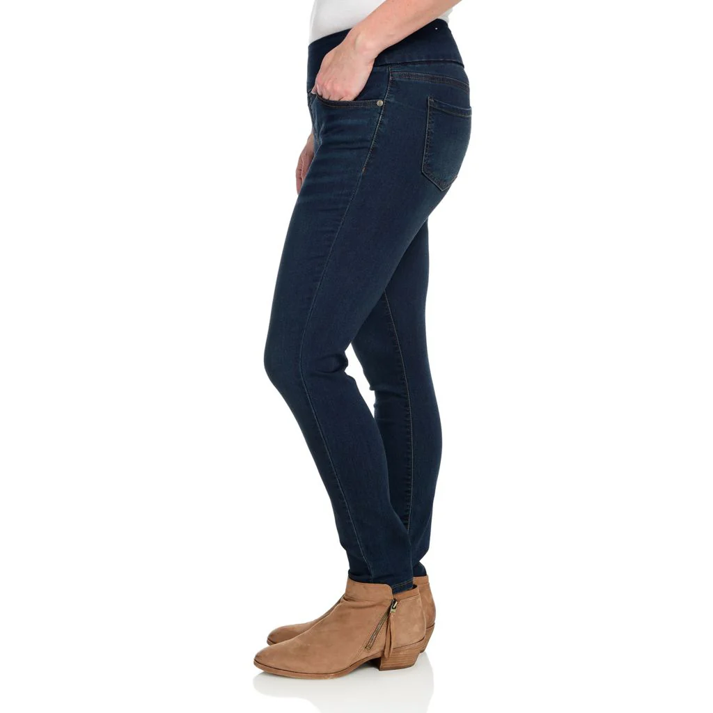 Christopher & Banks Wide Waistband Pull-on Jean Leggings - Image 3